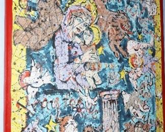 Mother of God abstract by Joseph E. Young-Original piece