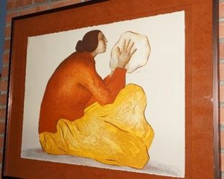 Native American in Coral-1978-Gorman-#64/80