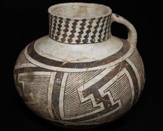 Archeological dig from the Roosevelt Lake area-this piece has been completely repaired but of course is AS IS for those that choose to purchase. 