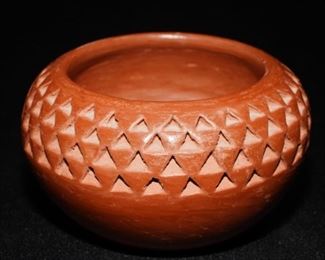 Jemez pottery bowl