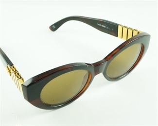 RARE-Vintage Gianni Versace Medusa tortoise shell sunglasses
