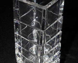 Rosenthal cubist crystal vase