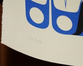 #146/149 serigraph by Dennis Allen-Otter & Urchin