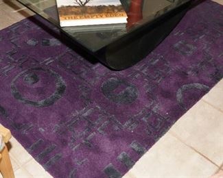 Retro Denim 4 x 6 wool floor rug by Hellenic Rug Imports