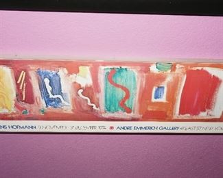 Hans Hofmann Exhibition poster at the Andre Emmerich Gallery in NY