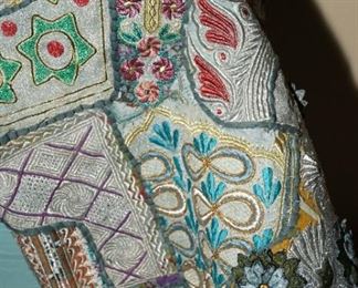 Antique Silbali patchwork quilt by the Sholan People