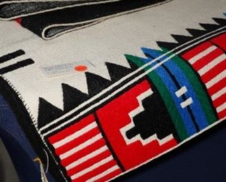 Vintage embroidered skirt by Martin Gashweseoma Hopi tribe