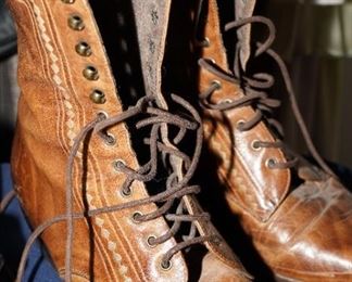 Guess by George Marciano lace up leather boots