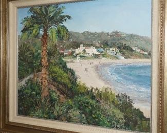 Mediterranean seascape by Hope Stevenson