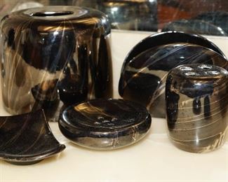 Nielsen ceramic bath sets x 2