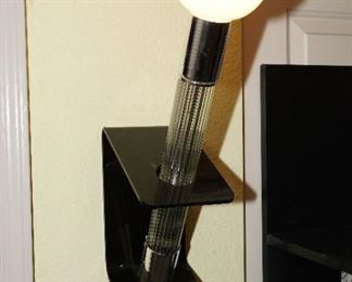 Mid century torch wall light