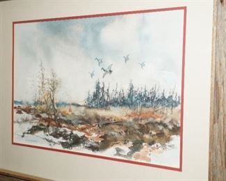 Birds in flight by RO Gronlund