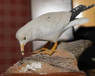 Bird sculpture by Mullican