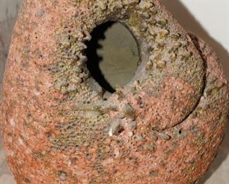 Large sea anemone sculpture