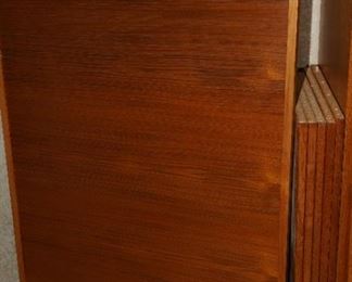 Danish teak wall unit