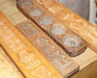 Vintage Dutch cookie molds