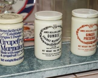 Vintage lidded jars