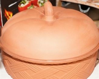 Terracotta garlic baker from Boston Warehouse Co