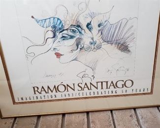 Signed Ramon Santiago