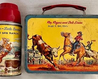REVERSE SIDE OF ROY ROGERS LUNCH BOX 