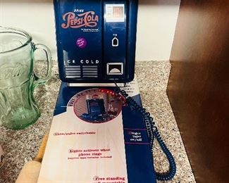Vintage Pepsi telephone with box
