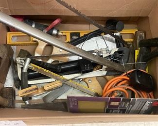 There are several boxes full of various tools and supplies for handy work of all kinds. The boxes are priced as a lot, for that box. There are some great deals. No mixing items in the boxes or just selling one item from a box. Thanks!