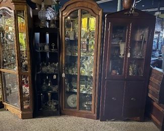 Need storage for hot wheels or collectibles corner cabinets and more