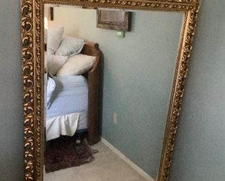 Wood Framed Mirror
