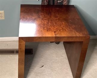 Wood Square Side Table