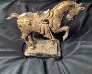 Chinese Bronze Tang Horse
