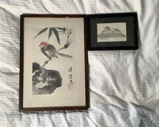  Asian Birds and Robins Art