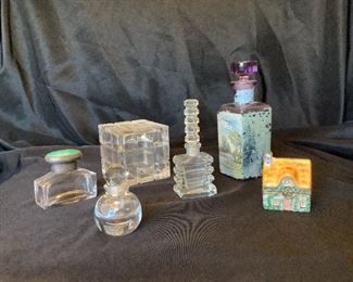 Glass Perfume Bottles & More