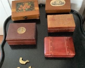 Card and Wood Boxes