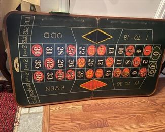  Vintage Roulette Table