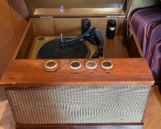 Mid Century Modern Record Player By:  Magnavox 