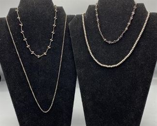 Silver Colored Necklaces