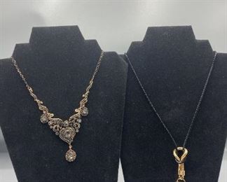 Black Accented Necklaces