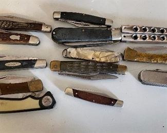 Vintage pocket knives 