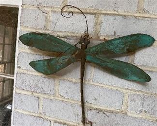 Copper wall dragonfly.