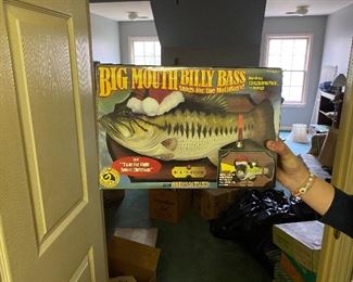 Christmas version of the Big Mouth Billy Bass!