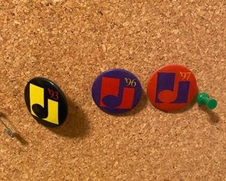City Stages Pins.