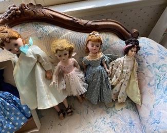 Madame Alexander dolls.