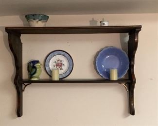 Shelves with Decor