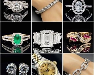 2nd Edition 6th Annual Merry and Bright Fine Jewelry Auction Karats Kbid Estate Rolex