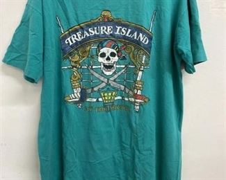 Vintage treasure island shirt