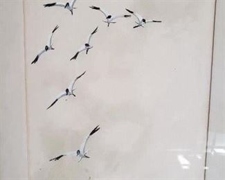 Seagull watercolor
