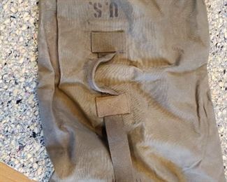 Korean War US Army duffle bag