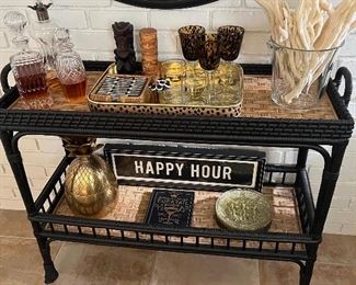 adorable bar cart