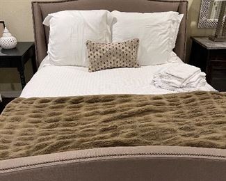 queen bed from Mitchell Gold
