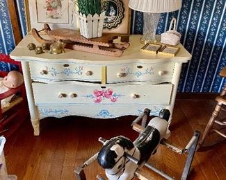 Floral Pained Dresser